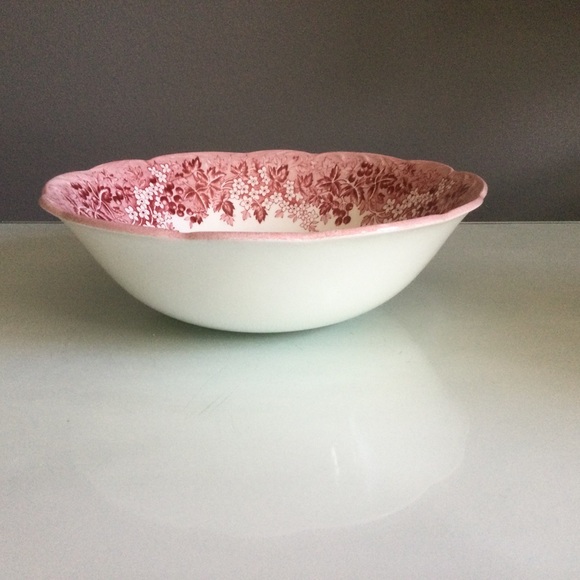 Vintage Ironstone Romantic England Serving Bowl - Picture 3 of 6